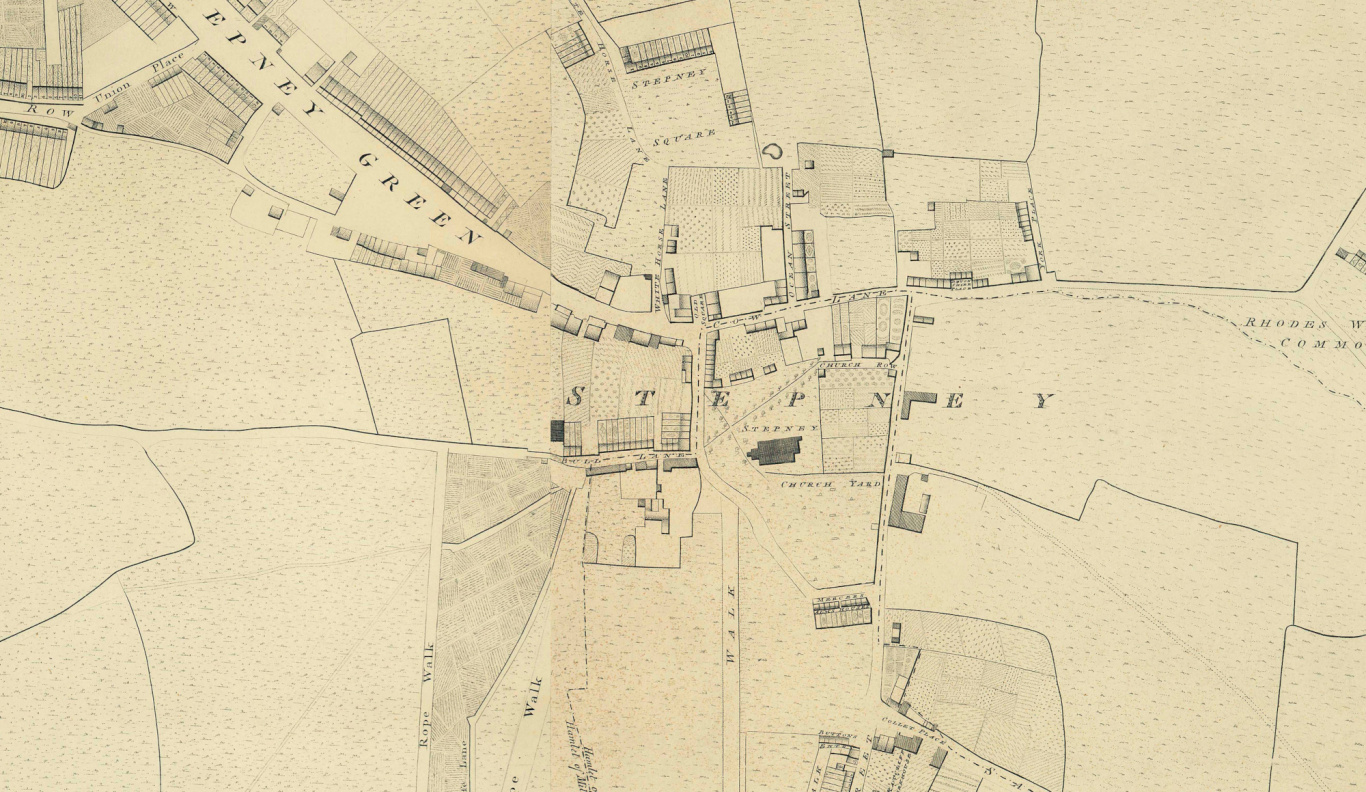 Stepney 1799, original map